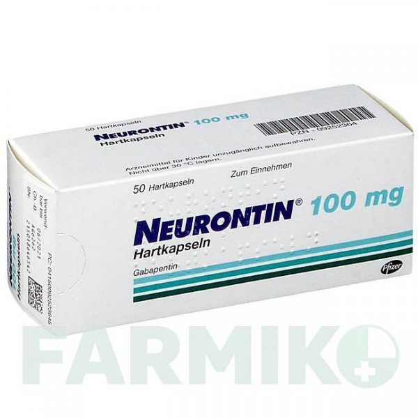 НЕЙРОНТИН (NEURONTIN) 100 мг капсулы 50 шт - Габапентин VIATRIS