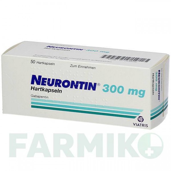 НЕЙРОНТИН (NEURONTIN) 300 мг капсулы 50 шт - Габапентин VIATRIS
