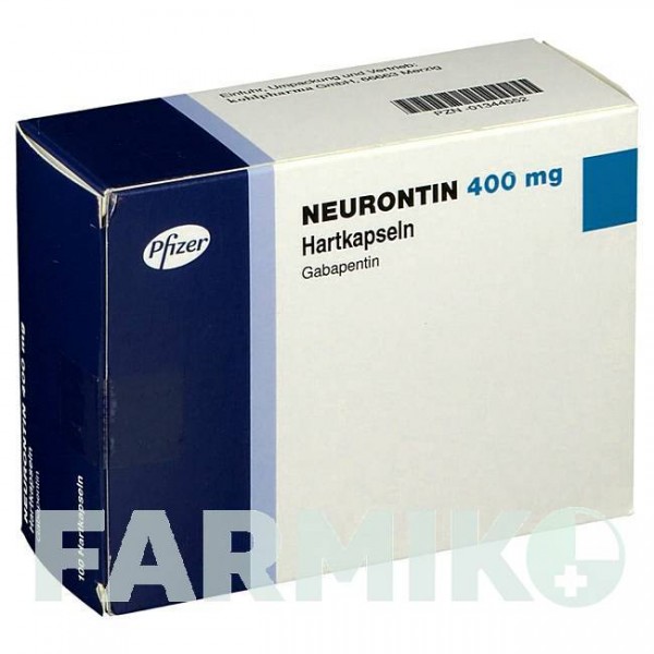 НЕЙРОНТИН (NEURONTIN) 400 мг капсулы 100 шт - Габапентин KOHLPHARMA