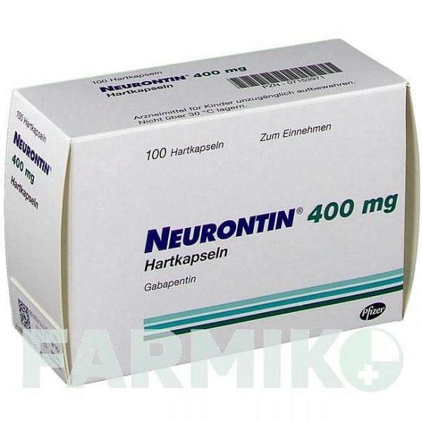 НЕЙРОНТИН (NEURONTIN) 400 мг капсули 100 шт - Габапентин VIATRIS