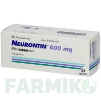 НЕЙРОНТИН (NEURONTIN) 600 мг таблетки 50 шт - Габапентин VIATRIS