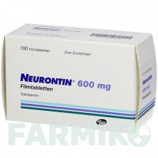 НЕЙРОНТИН (NEURONTIN) 600 мг таблетки 100 шт - Габапентин VIATRIS