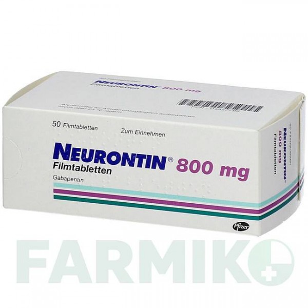 НЕЙРОНТИН (NEURONTIN) 800 мг таблетки 50 шт - Габапентин VIATRIS