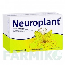 НЕЙРОПЛАНТ (NEUROPLANT) таблетки 100 шт - Зверобой DR.WILLMAR SCHWABE