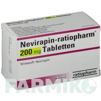 НЕВІРАПІН (NEVIRAPIN) 200 мг таблетки 60 шт - Невірапін RATIOPHARM