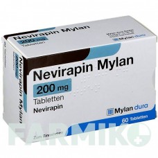 НЕВІРАПІН (NEVIRAPIN) 200 мг таблетки 60 шт - Невірапін VIATRIS
