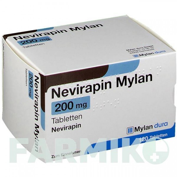 НЕВІРАПІН (NEVIRAPIN) 200 мг таблетки 120 шт - Невірапін VIATRIS