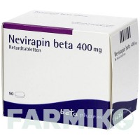 НЕВІРАПІН (NEVIRAPIN) 400 мг таблетки 90 шт - Невірапін BETAPHARM