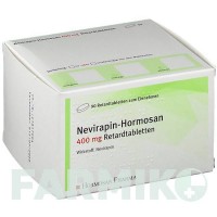 НЕВИРАПИН (NEVIRAPIN) 400 мг таблетки 90 шт - Невирапин HORMOSAN PHARMA