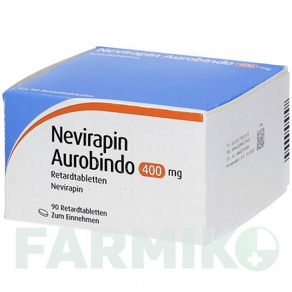 НЕВІРАПІН (NEVIRAPIN) 400 мг таблетки 90 шт - Невірапін PUREN PHARMA