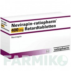 НЕВИРАПИН (NEVIRAPIN) 400 мг таблетки 60 шт - Невирапин RATIOPHARM