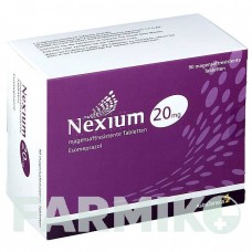 НЕКСІУМ (NEXIUM) 20 мг таблетки 90 шт - Езомепразол 1 0 1 CAREFARM