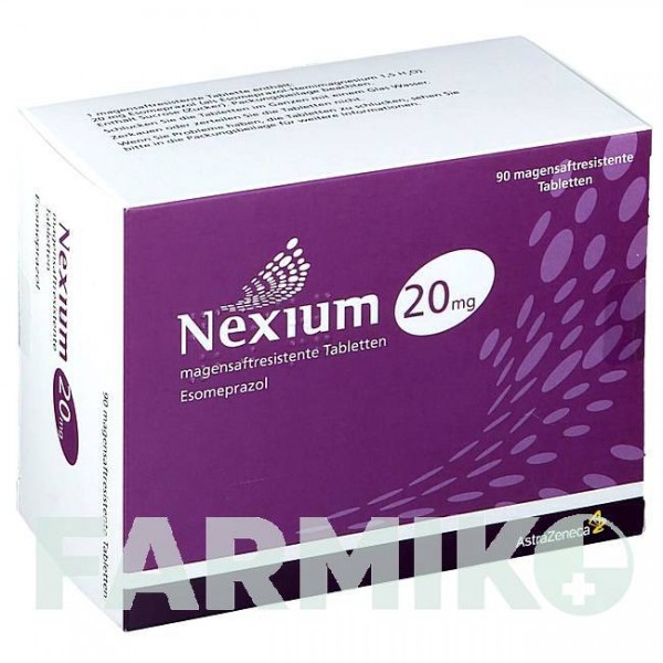 НЕКСИУМ (NEXIUM) 20 мг таблетки 90 шт - Эзомепразол 1 0 1 CAREFARM