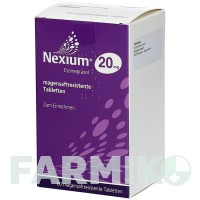 НЕКСИУМ (NEXIUM) 20 мг таблетки 60 шт - Эзомепразол AXICORP PHARMA