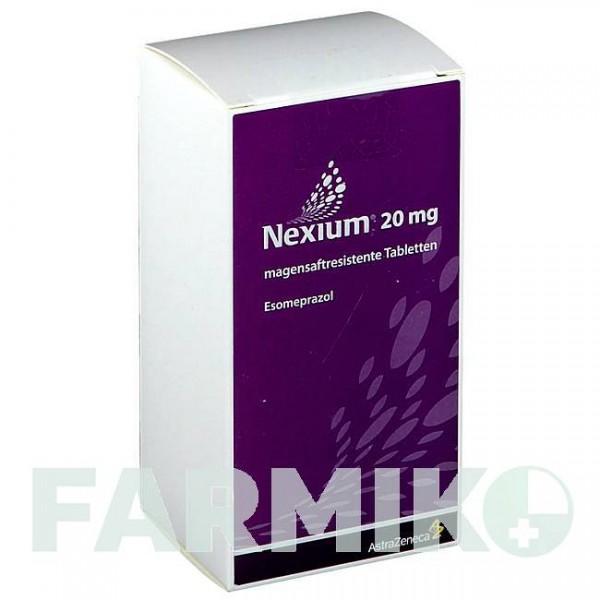 НЕКСИУМ (NEXIUM) 20 мг таблетки 60 шт - Эзомепразол CC PHARMA