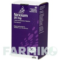 НЕКСИУМ (NEXIUM) 20 мг таблетки 90 шт - Эзомепразол EMRA-MED