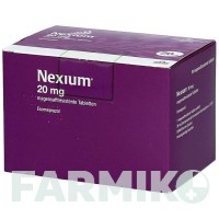 НЕКСІУМ (NEXIUM) 20 мг таблетки 90 шт - Езомепразол FD PHARMA