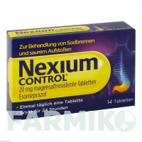НЕКСИУМ (NEXIUM) 20 мг таблетки 14 шт - Эзомепразол GLAXOSMITHKLINE