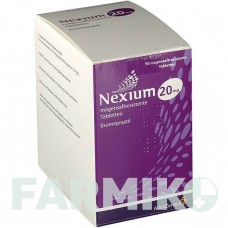 НЕКСИУМ (NEXIUM) 20 мг таблетки 60 шт - Эзомепразол ORIFARM