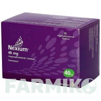 НЕКСІУМ (NEXIUM) 40 мг таблетки 90 шт - Езомепразол ABACUS MEDICINE