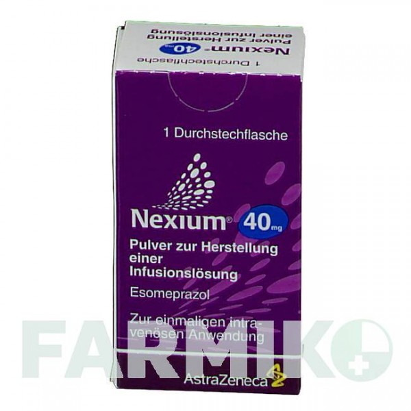 НЕКСИУМ (NEXIUM) 40 мг порошок 1 шт - Эзомепразол GRUNENTHAL