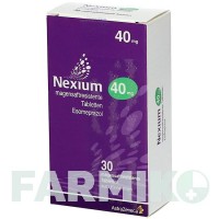 НЕКСІУМ (NEXIUM) 40 мг таблетки 30 шт - Езомепразол KOHLPHARMA