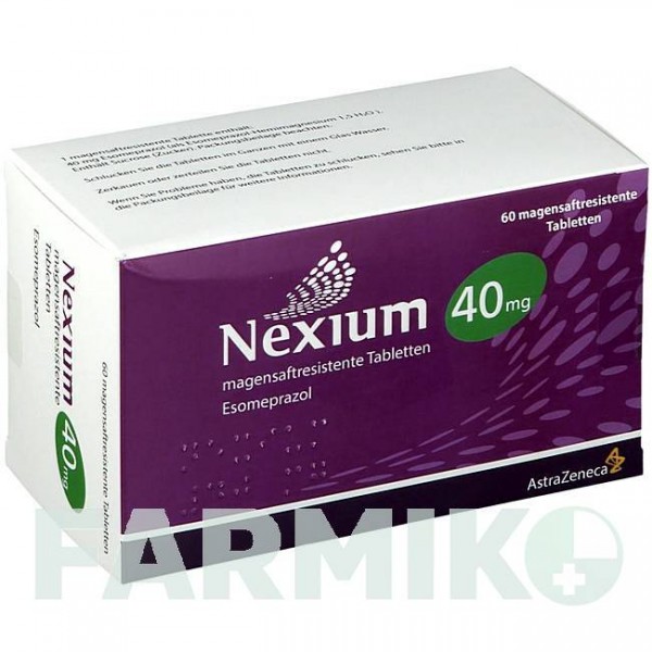 НЕКСИУМ (NEXIUM) 40 мг таблетки 60 шт - Эзомепразол ORIFARM