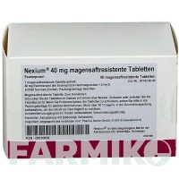 НЕКСИУМ (NEXIUM) 40 мг таблетки 90 шт - Эзомепразол PHARMA GERKE