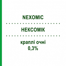 НЕКСОМІК (NEXOMIC) 0,3% краплі очні 5 мл - Нетилміцин DOC GENERICI