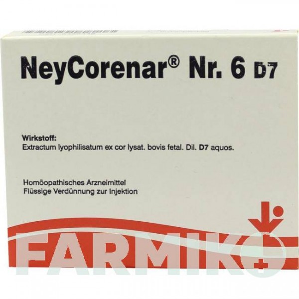 НЕЙКОРЕНАР (NEYCORENAR) D 7 ампулы 5x2 мл - Гомеопатия VITORGAN