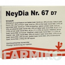НЕЙДИА (NEYDIA) D 7 ампулы 5x2 мл - Гомеопатия VITORGAN
