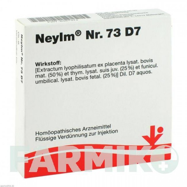 НЕЙИМ (NEYIM) D 7 ампулы 5x2 мл - Гомеопатия VITORGAN