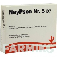 НЕЙПСОН (NEYPSON) D 7 ампули 5x2 мл - Гомеопатія VITORGAN