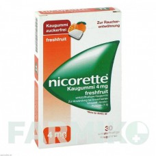 НІКОРЕТТЕ (NICORETTE) 4 мг гумка 30 шт - Нікотин EMRA-MED