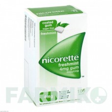 НІКОРЕТТЕ (NICORETTE) 4 мг гумка 105 шт - Нікотин EMRA-MED
