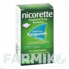 НІКОРЕТТЕ (NICORETTE) 4 мг гумка 105 шт - Нікотин EURIMPHARM