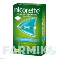 НІКОРЕТТЕ (NICORETTE) 4 мг гумка 30 шт - Нікотин JOHNSON & JOHNSON