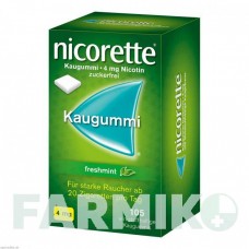 НІКОРЕТТЕ (NICORETTE) 4 мг гумка 105 шт - Нікотин JOHNSON & JOHNSON