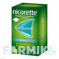 НІКОРЕТТЕ (NICORETTE) 4 мг гумка 105 шт - Нікотин JOHNSON & JOHNSON