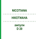 НИКОТИАНА (NICOTIANA) D 20 ампулы 10x1 мл - Гомеопатия WALA HEILMITTEL