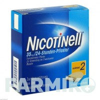 НІКОТИНЕЛЛ (NICOTINELL) 14 мг/24 год 35 мг пластир 21 шт - Нікотин GLAXOSMITHKLINE