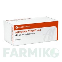 НИФЕДИПИН (NIFEDIPIN) 40 мг таблетки 100 шт - Нифедипин ALIUD PHARMA