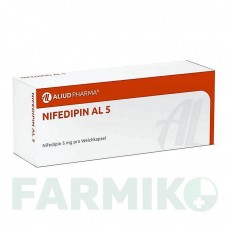 НИФЕДИПИН (NIFEDIPIN) 5 капсулы 100 шт - Нифедипин ALIUD PHARMA