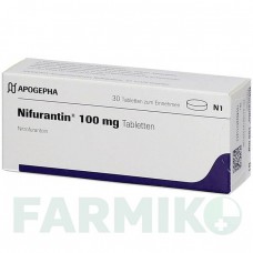 НІФУРАНТИН (NIFURANTIN) 100 мг таблетки 100 шт - Нітрофурантоїн APOGEPHA