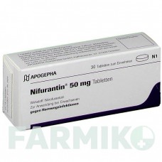 НІФУРАНТИН (NIFURANTIN) 50 мг таблетки 30 шт - Нітрофурантоїн APOGEPHA