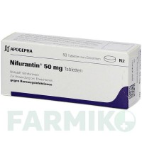 НИФУРАНТИН (NIFURANTIN) 50 мг таблетки 50 шт - Нитрофурантоин APOGEPHA