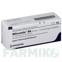 НІФУРАНТИН (NIFURANTIN) таблетки 50 шт - Нітрофурантоїн, Інше APOGEPHA