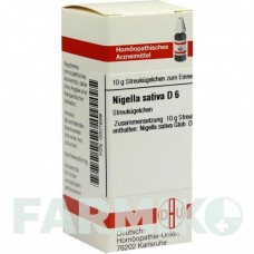 НИГЕЛЛА САТИВА (NIGELLA SATIVA) D 6 глобули 10 г - Гомеопатия DHU