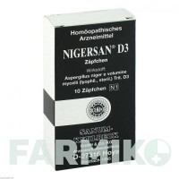 НІГЕРСАН (NIGERSAN) D 3 супозиторії 10 шт - Гомеопатія SANUM-KEHLBECK