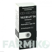 НИГЕРСАН (NIGERSAN) D 4 капсулы 20 шт - Гомеопатия SANUM-KEHLBECK